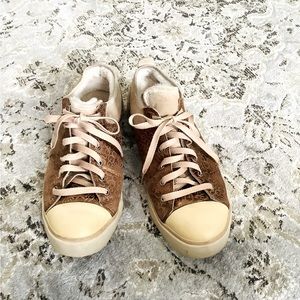 UGG shearling lined sneakers 🧡